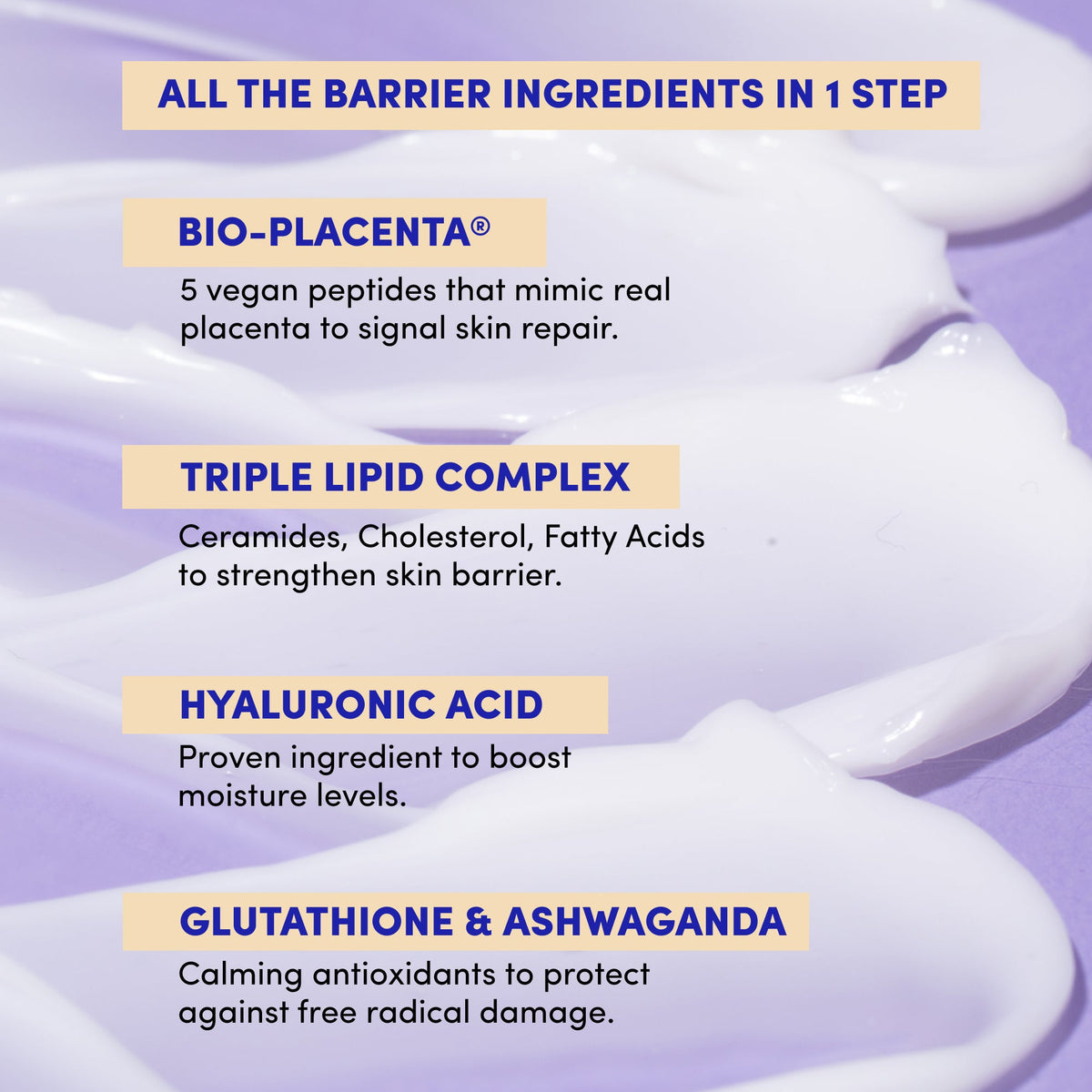 THE PLACENTA FACIAL Dark Spot Serum + Barrier Repair Cream Bundle